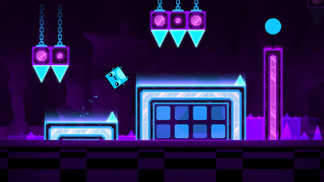 Geometry Dash World на Андроид — Открыты все уровни и скины — скриншот 4 Geometry Dash World на Андроид — Открыты все уровни и скины — скриншот 4