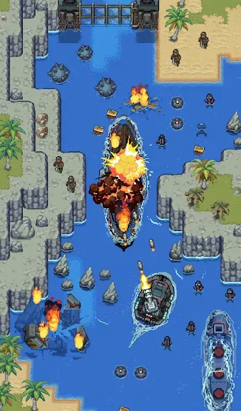 Jackal Squad - Arcade Shooting на Андроид — Мод Безлимитные деньги и оружие — скриншот 3