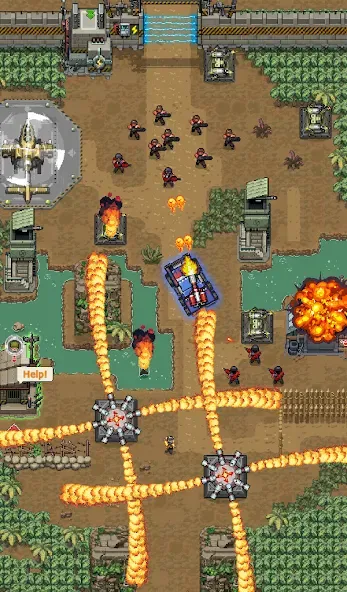Jackal Squad - Arcade Shooting на Андроид — Мод Безлимитные деньги и оружие — скриншот 4