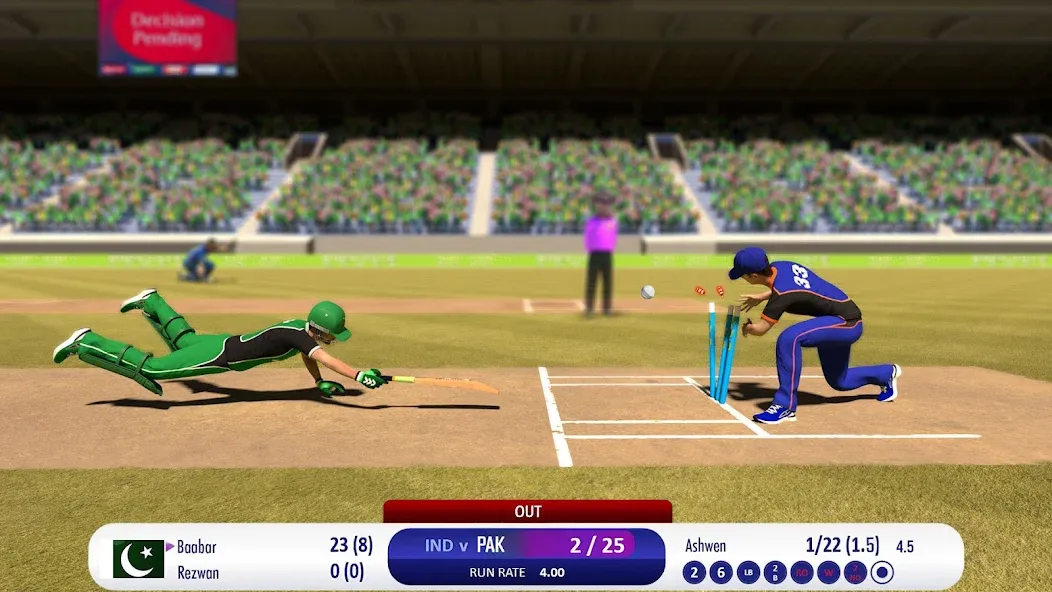 RVG Real World Cricket Game 3D на Андроид — Мод Безлимитные деньги и всё открыто — скриншот 1