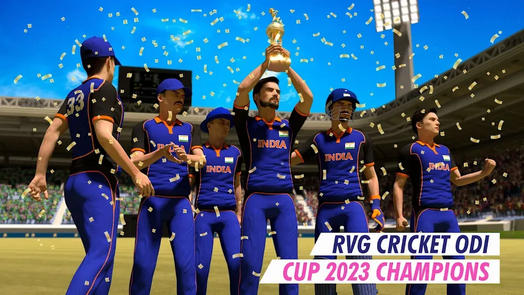 RVG Real World Cricket Game 3D на Андроид — Мод Безлимитные деньги и всё открыто — скриншот 3