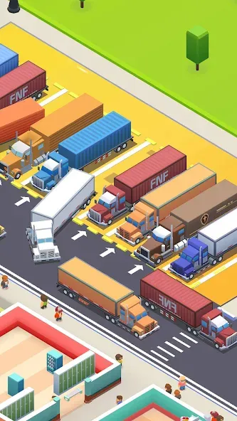 Скачать взломанную Travel Center Tycoon — Безлимитные деньги и ускоренная прокачка — скриншот 3