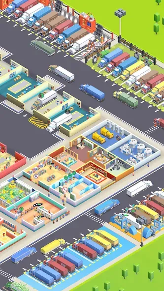 Скачать взломанную Travel Center Tycoon — Безлимитные деньги и ускоренная прокачка — скриншот 4