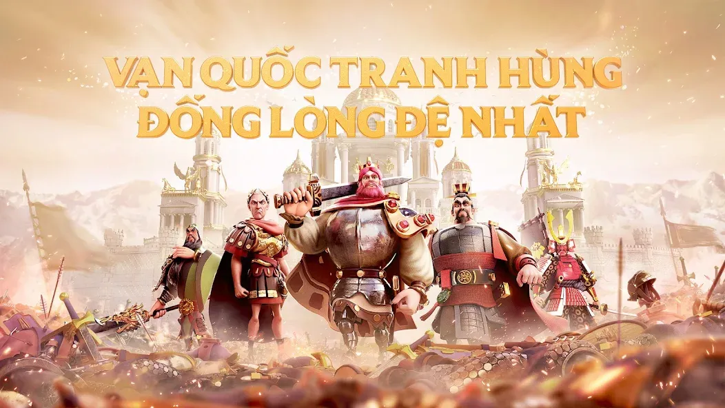 Взломанная Rise of Kingdoms - Gamota на Андроид — Безлимитные ресурсы и ускоренное развитие — скриншот 1