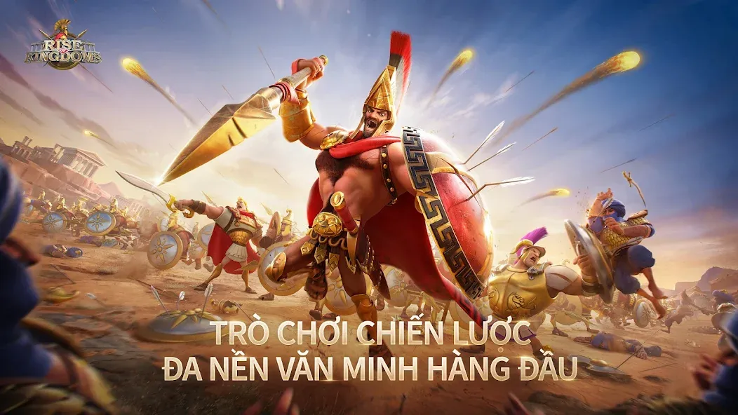 Взломанная Rise of Kingdoms - Gamota на Андроид — Безлимитные ресурсы и ускоренное развитие — скриншот 2