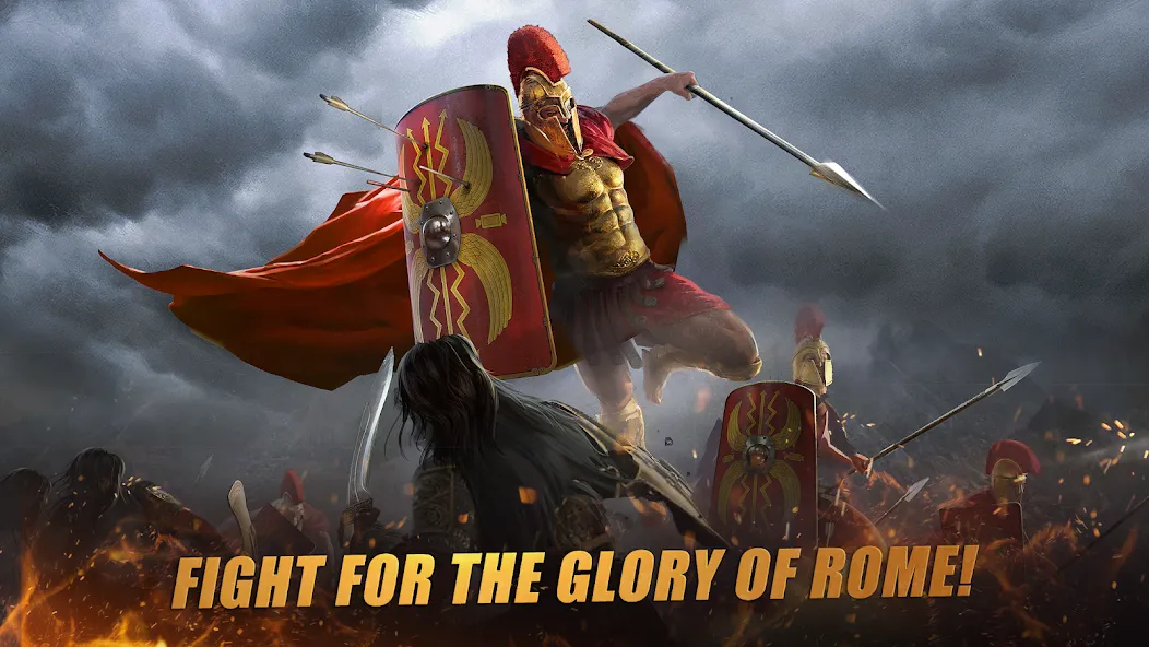 Скачать Grand War: Rome Strategy Games (Мод: Безлимитные деньги и ресурсы) на Андроид — скриншот 2
