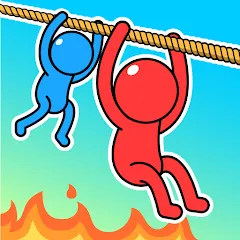 Скачать Rope Puzzle — Модификация Безлимитные подсказки и все уровни