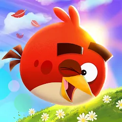 Angry Birds POP Bubble Shooter Mod APK Безлимитные бустеры и жизни — Скачать на Андроид