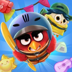 Скачать Angry Birds Match 3 на Android — Безлимитные жизни и монеты