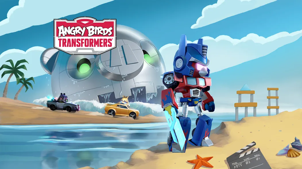 Angry Birds Transformers — Взломанная версия (Безлимитные монеты и алмазы) — скриншот 5