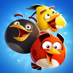 Скачать взлом Angry Birds Blast на Андроид — Безлимитные жизни и усилители