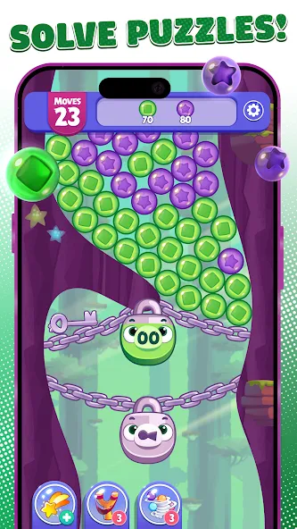 Скачать Angry Birds Dream Blast на Android — Безлимитные жизни и ходов — скриншот 2 Скачать Angry Birds Dream Blast на Android — Безлимитные жизни и ходов — скриншот 2