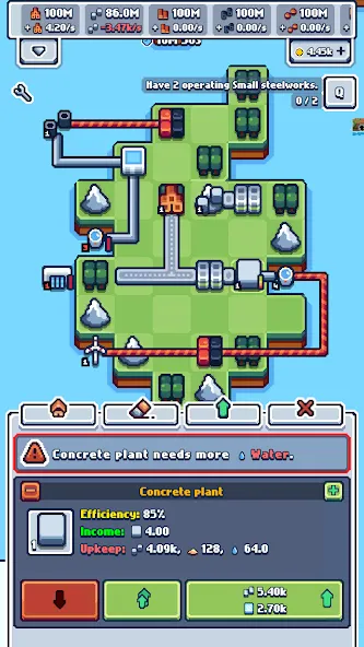 Production Chain Tycoon — Безлимитные деньги и ресурсы — скриншот 2 Production Chain Tycoon — Безлимитные деньги и ресурсы — скриншот 2