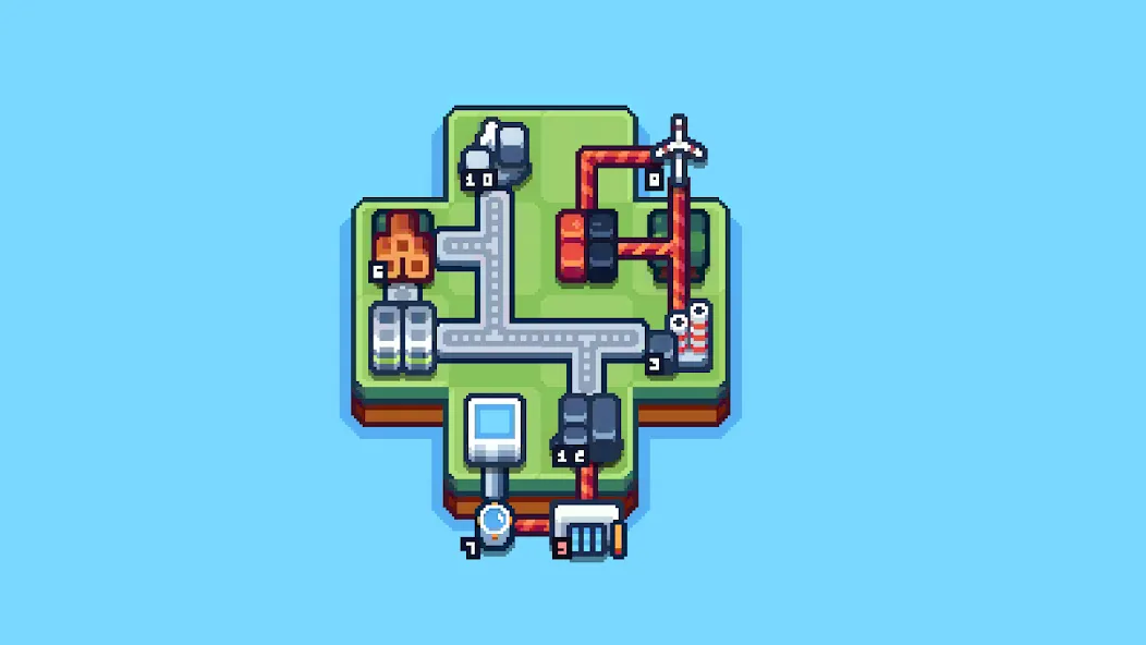 Production Chain Tycoon — Безлимитные деньги и ресурсы — скриншот 5 Production Chain Tycoon — Безлимитные деньги и ресурсы — скриншот 5