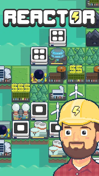 Reactor - Energy Sector Tycoon на Андроид — Мод Безлимитные ресурсы и ускоренное развитие — скриншот 1 Reactor - Energy Sector Tycoon на Андроид — Мод Безлимитные ресурсы и ускоренное развитие — скриншот 1