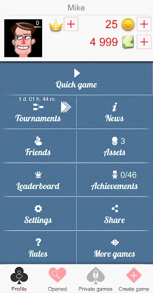 Durak Online — Взломанная версия (Без рекламы и быстрый доступ к играм) — скриншот 5