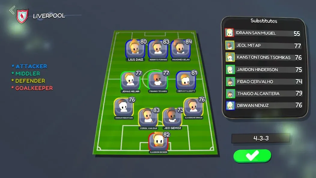 Super Arcade Soccer Mobile Mod APK Безлимитные монеты и открытые команды — Скачать на Андроид — скриншот 4