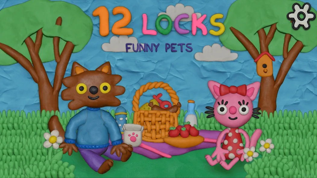 Скачать 12 Locks Funny Pets — Модификация Открыты все уровни и подсказки — скриншот 1 Скачать 12 Locks Funny Pets — Модификация Открыты все уровни и подсказки — скриншот 1