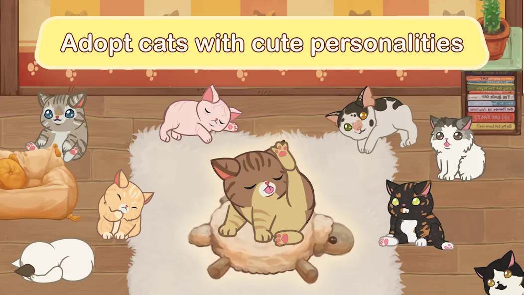 Furistas Cat Cafe (Мод Безлимитные монеты и все коты открыты) — скриншот 2
