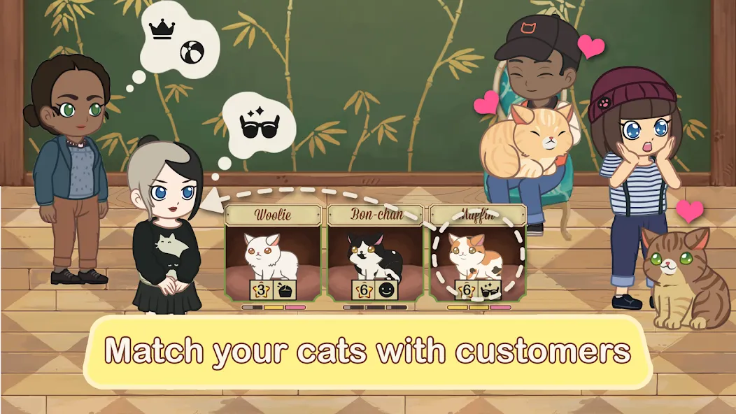 Furistas Cat Cafe (Мод Безлимитные монеты и все коты открыты) — скриншот 3