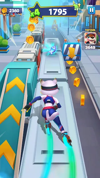 Скачать Runner Heroes — Модификация Безлимитные деньги и усиленные герои — скриншот 2 Скачать Runner Heroes — Модификация Безлимитные деньги и усиленные герои — скриншот 2