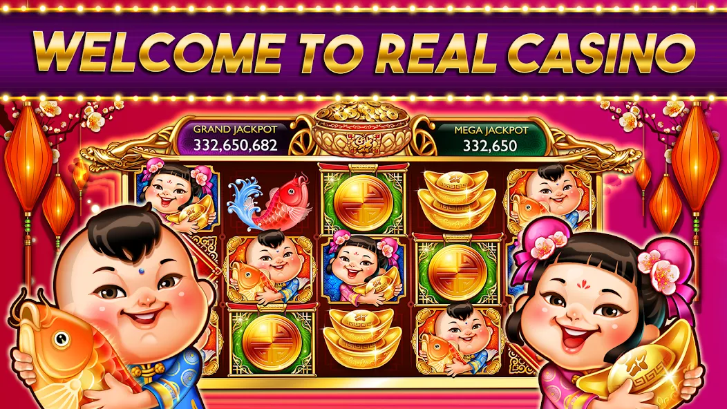Casino Frenzy - Slot Machines на Андроид — Мод Безлимитные монеты и бонусы — скриншот 1