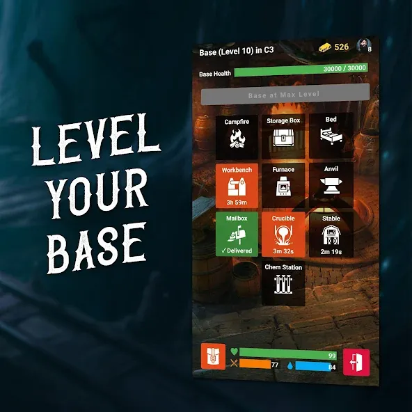 Скачать Prospector: Survival Rush MOD APK — Неограниченные ресурсы и выносливость — скриншот 5 Скачать Prospector: Survival Rush MOD APK — Неограниченные ресурсы и выносливость — скриншот 5