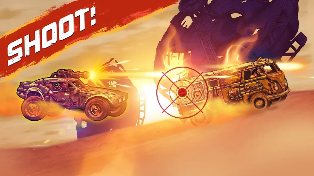 Скачать Road Warrior: Nitro Car Battle — Безлимитное топливо и улучшенные машины — скриншот 3 Скачать Road Warrior: Nitro Car Battle — Безлимитное топливо и улучшенные машины — скриншот 3