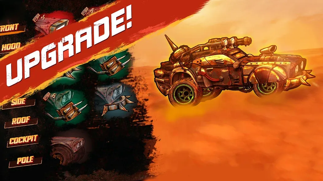 Скачать Road Warrior: Nitro Car Battle — Безлимитное топливо и улучшенные машины — скриншот 5 Скачать Road Warrior: Nitro Car Battle — Безлимитное топливо и улучшенные машины — скриншот 5