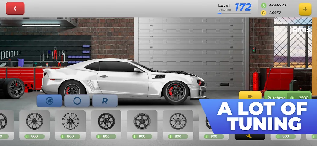 Скачать Project Drag Racing (Мод: Безлимитные деньги и все машины открыты) на Андроид — скриншот 5 Скачать Project Drag Racing (Мод: Безлимитные деньги и все машины открыты) на Андроид — скриншот 5