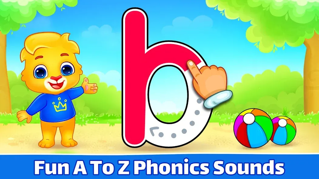 ABC Kids - Tracing & Phonics — Мод: Открыты все задания и буквы — скриншот 2