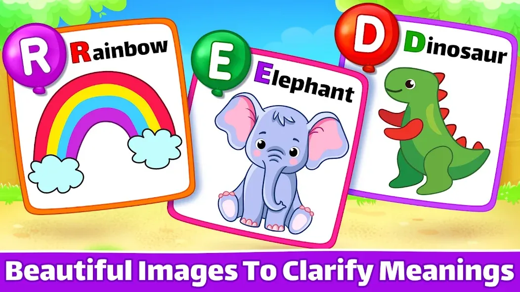 ABC Kids - Tracing & Phonics — Мод: Открыты все задания и буквы — скриншот 3