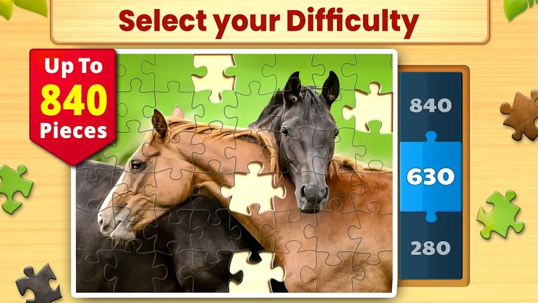 Jigsaw Puzzles: Picture Puzzle на Андроид — Мод Безлимитные подсказки и открыты все пазлы — скриншот 4