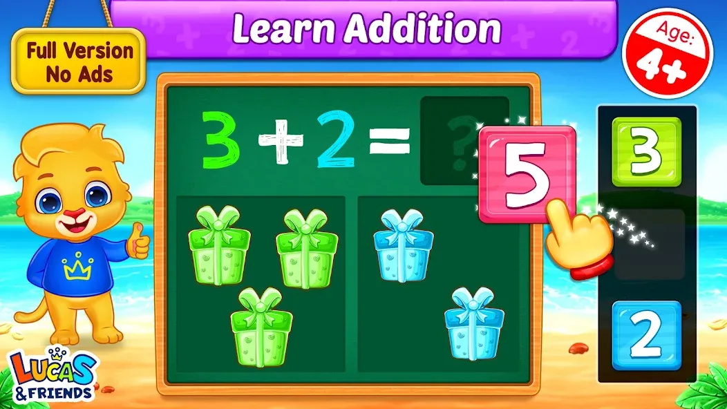 Math Kids: Math Games For Kids (Мод Без рекламы и все уровни открыты) — скриншот 1 Math Kids: Math Games For Kids (Мод Без рекламы и все уровни открыты) — скриншот 1