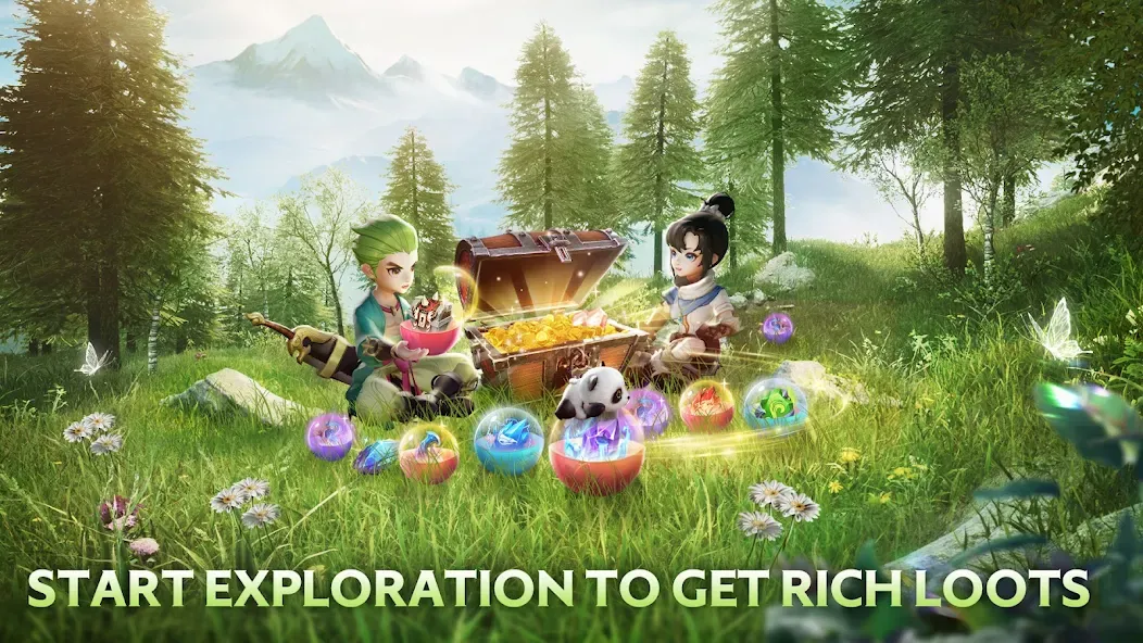 Скачать Kung Fu Saga MOD APK — Безлимитные деньги и энергия — скриншот 3 Скачать Kung Fu Saga MOD APK — Безлимитные деньги и энергия — скриншот 3