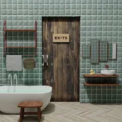 Скачать EXiTS:Room Escape Game (Мод: Открыты все комнаты и подсказки) на Андроид