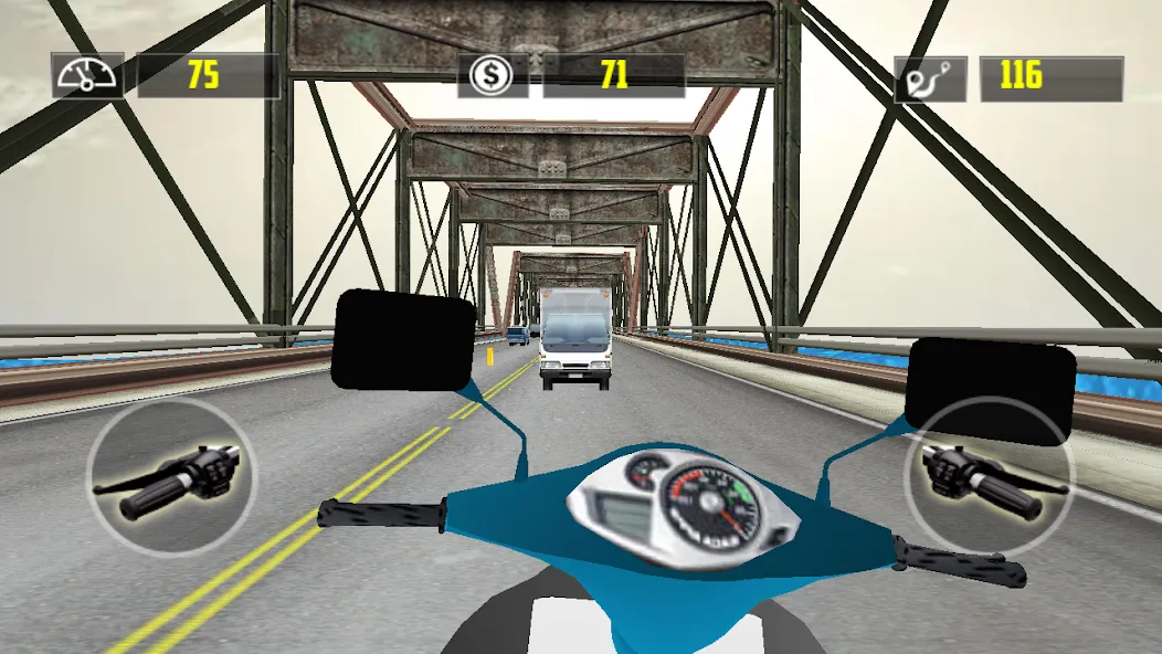 Скачать Traffic Rider+ на телефон — Безлимитные деньги и всё открыто — скриншот 1