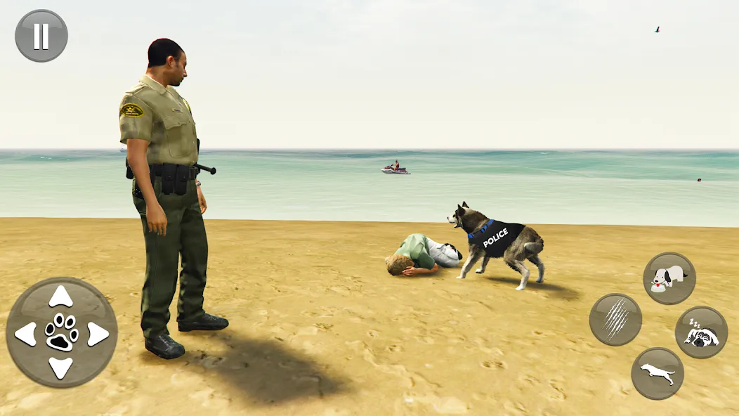 Toby Police Dog Sim: Dogs Game MOD APK на Android — Много денег и открыты уровни — скриншот 3 Toby Police Dog Sim: Dogs Game MOD APK на Android — Много денег и открыты уровни — скриншот 3