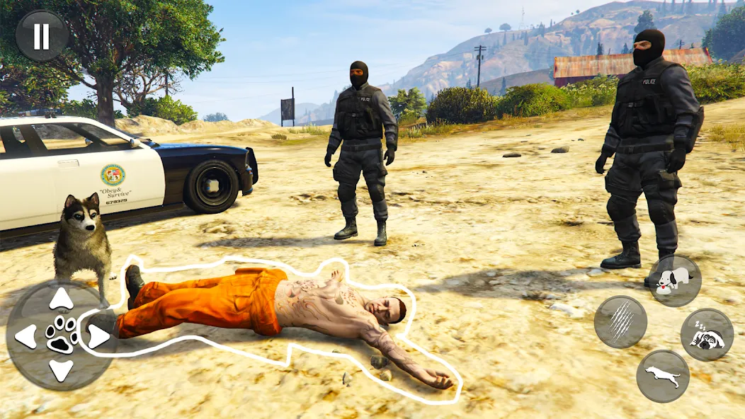 Toby Police Dog Sim: Dogs Game MOD APK на Android — Много денег и открыты уровни — скриншот 5 Toby Police Dog Sim: Dogs Game MOD APK на Android — Много денег и открыты уровни — скриншот 5