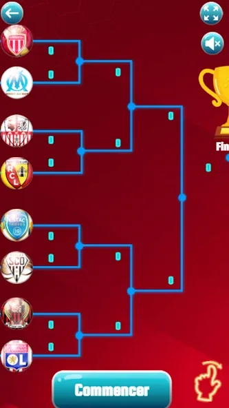 Jeu de Ligue 1 — Мод: Безлимитные монеты и все команды — скриншот 3