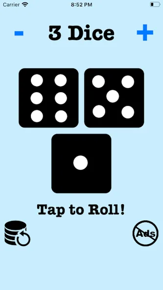 Dice Roller! MOD APK — Улучшенные броски и все грани — скриншот 3