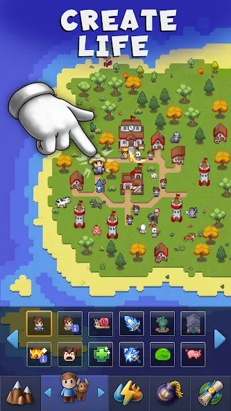 Скачать Galactory - Sandbox Simulator — Последняя версия (Безлимитные ресурсы и открыты все миры) — скриншот 4