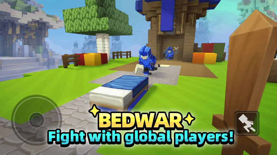 Взломанная Blockman Go на Андроид — Много мини-игр и режимов — скриншот 3