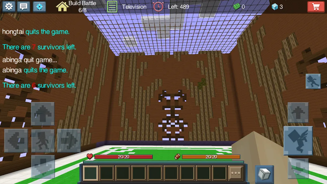 Build Battle на Андроид — Безлимитные ресурсы и все блоки — скриншот 2 Build Battle на Андроид — Безлимитные ресурсы и все блоки — скриншот 2