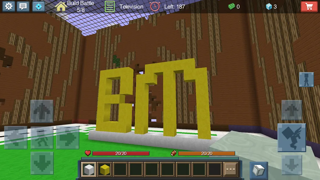 Build Battle на Андроид — Безлимитные ресурсы и все блоки — скриншот 3 Build Battle на Андроид — Безлимитные ресурсы и все блоки — скриншот 3