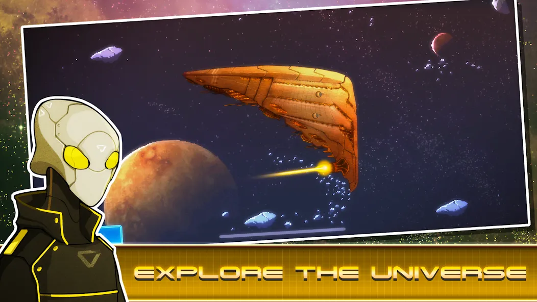 Скачать взломанную Pixel Starships™ — Безлимитные ресурсы и ускоренное строительство — скриншот 3