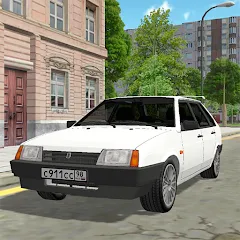 Lada 2109 Russian Car Driver — Мод: Безлимитные деньги и открытые машины