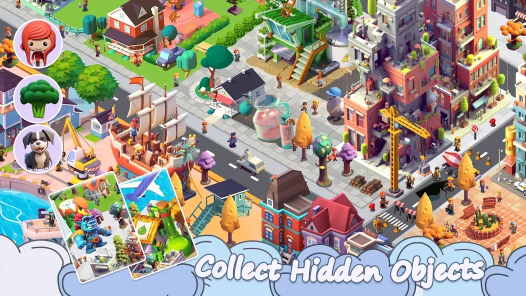 Взлом Find It Hidden Objects Games — Подсказки неограниченны и все уровни открыты — скриншот 3