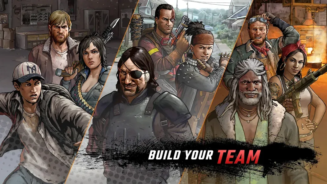 Walking Dead: Road to Survival MOD APK на Android — Безлимитные деньги и ресурсы — скриншот 2