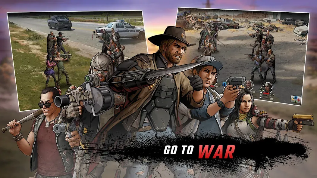 Walking Dead: Road to Survival MOD APK на Android — Безлимитные деньги и ресурсы — скриншот 4
